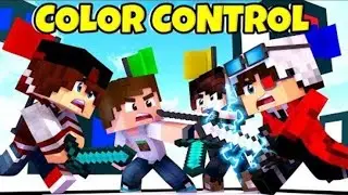 COLOR CONTROL В МАЙНКРАФТ!МИНИ ИГРА.