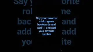 go and say it