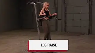 Body-Solid GVKR82 Vertical Knee Raise / Dip / Pull-Up Station