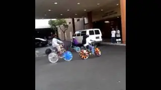 The Original Scraper bike team