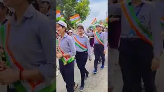 #shorts#Flag March 🇮🇳🇮🇳#Vinoba Bhave University #Hazaribagh# Jharkhand#14/08/2023