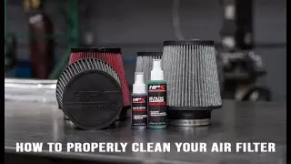 Cleaning your HPS Performance Air Filter with the HPS Performance Air Filter Cleaning Kit