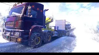 Las Rutas Mas Peligrosas & Resbaladizas - Recuperando Remolques & Semis - SnowRunner Heavy Load