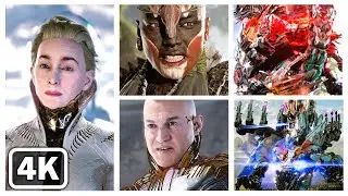 All Main Story Boss Fights - Horizon Forbidden West [4K 60FPS]