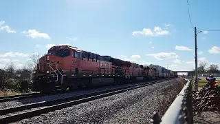 Railfanning the Southern Transcon in Marceline, MO 