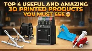 Top 4 Useful and Amazing 3D Printed Products You Must See 🤯 #3dprinting #diy