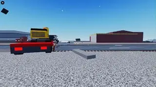 Train vs semi truck caught on Camera