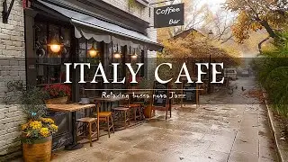 ☕ Italian Jazz Piano in Positano - Cozy Coffee Shop Ambience & Relaxing Music for Work, Study