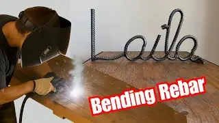 Custom Rebar Name Sign: 