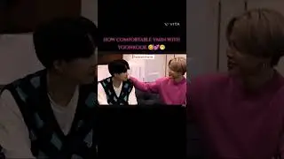 vmin comfortable with yoonkook 🥰💕🤭#bts #taekook #btsshorts #youtubeshorts #yoonmin #btsarmy