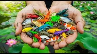 Catch and Release Journey | Discovering Frogs & Betta Fish in Hidden Nature