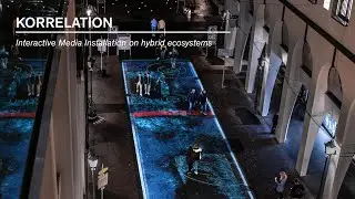 KORRELATION | Interactive Media Installation on hybrid ecosystems