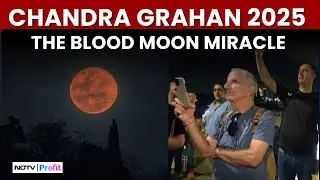 Chandra Grahan 2025: Here's How The Blood Moon Mesmerised People Across The World