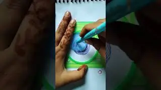 Spiral drawing #satisfying #ytshorts #spirograph #spiraldrawing