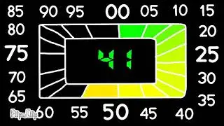 100 Seconds Countdown with Crazy Sounds