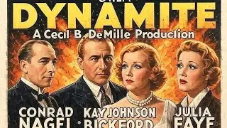 Dynamite* (1929), a riveting pre-Code drama directed by Cecil B. DeMille, stars Conrad Nagel