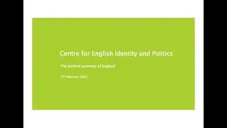 The Political Economy of England