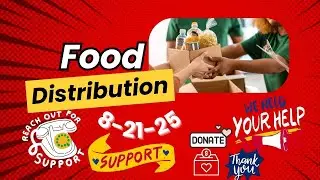 Food Distribution Live Event Thursday 8-21-2025 - Build a Better Tomorrow Food Pantry  NMB #food