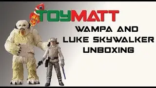 Wampa and Hoth Luke Skywalker Unboxing ToyMatt