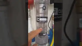 heat pump system  magnetic filter applcation