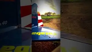 My gas powered plane!! #rcplane #aviation