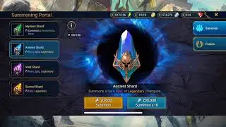 30x Ancient Shard Summons! - RAID: Shadow Legends