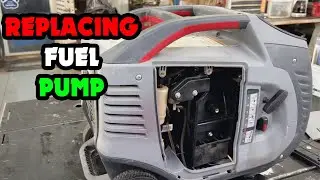 Замена топливного насоса и настройка генератора Briggs & Stratton P3000