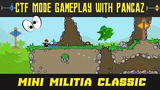 @Pancaz VS @Gaming With Rehan Mini Militia Classic ||  First CTF ModevGameplay