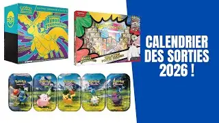 On regarde le calendrier des sorties pok&eacute;mon 2026