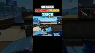 CS rank hidden place tricks🔥| cs rank grandmaster tricks | #aesthetic #shortsfeed #freefireshorts