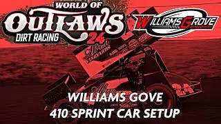 Williams Grove Custom setup for the 410 Sprints World of Outlaws Dirt Racing 24