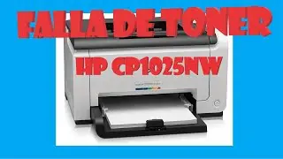 Falla de toner en HP CP1025
