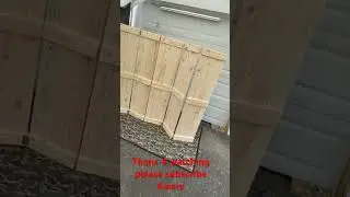 Custom privacy panel/divider #custom #woodworker #crafter #crafting #woodwork #woodworking #artist
