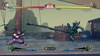 Super Street Fighter 4 Acqua (Ibuki) vs AudioSunSun (Dhalsim)