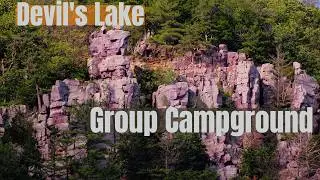 Devils Lake State Park Group Campground tour