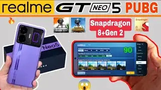 Realme GT Neo 5 Pubg Test. Realme GT Neo 5 Pubg Graphics 😱😱😱 @realmemobiles #pubgtest