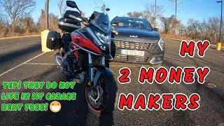 My 2 Money Makers / Side Hustles   |   2023 Kia Sportage & 2021 Honda NC750X
