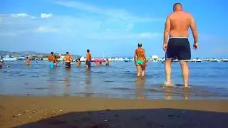 Италия. Баколи. Пляж.