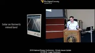 2018 National Energy Conference - Solar Power in Coal Country: Obstacles and Opportunities