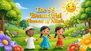 99 Names of Allah for Kids | Asma ul Husna with Cute Islamic Animation | Hidayah Kids English