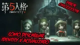 &iquest;como descargar identity V  para pc?Tutorial para arreglar el error | Identity V| #IdentityV