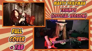 Marty Friedman - Triumph (Official Version) COVER + TAB