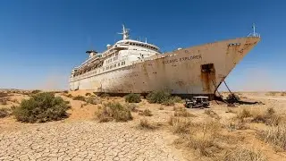 This Ship Was Made for the Ocean&hellip; Now Trapped in the Desert 😱