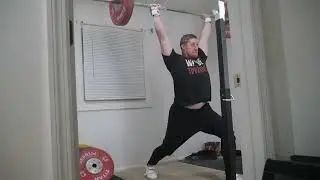 Another Pause Back Squat PR after some Jerks from the Rack