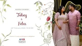 TOBEY & FEBA | WEDDING CEREMONY LIVE | 23-02-2026 | 10:30AM | Livingstone Wedding Albums