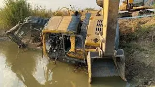 Excavator ZX350H-5G @Breaker  working#engineering #construction