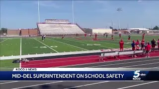 Mid-Del superintendent addresses security in the wake of football game shooting