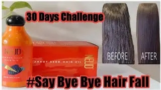 Neud Carrot Seed Hair Oil || 30 Days Challenge || Say No To Hair Fall With Neud