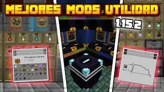 ESTOS SON 10 MODS ASOMBROSOS PARA MINECRAFT 1.15.2 *utilidad y eficiencia*