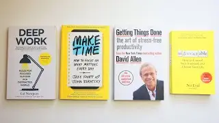 4 Must Read Productivity Books